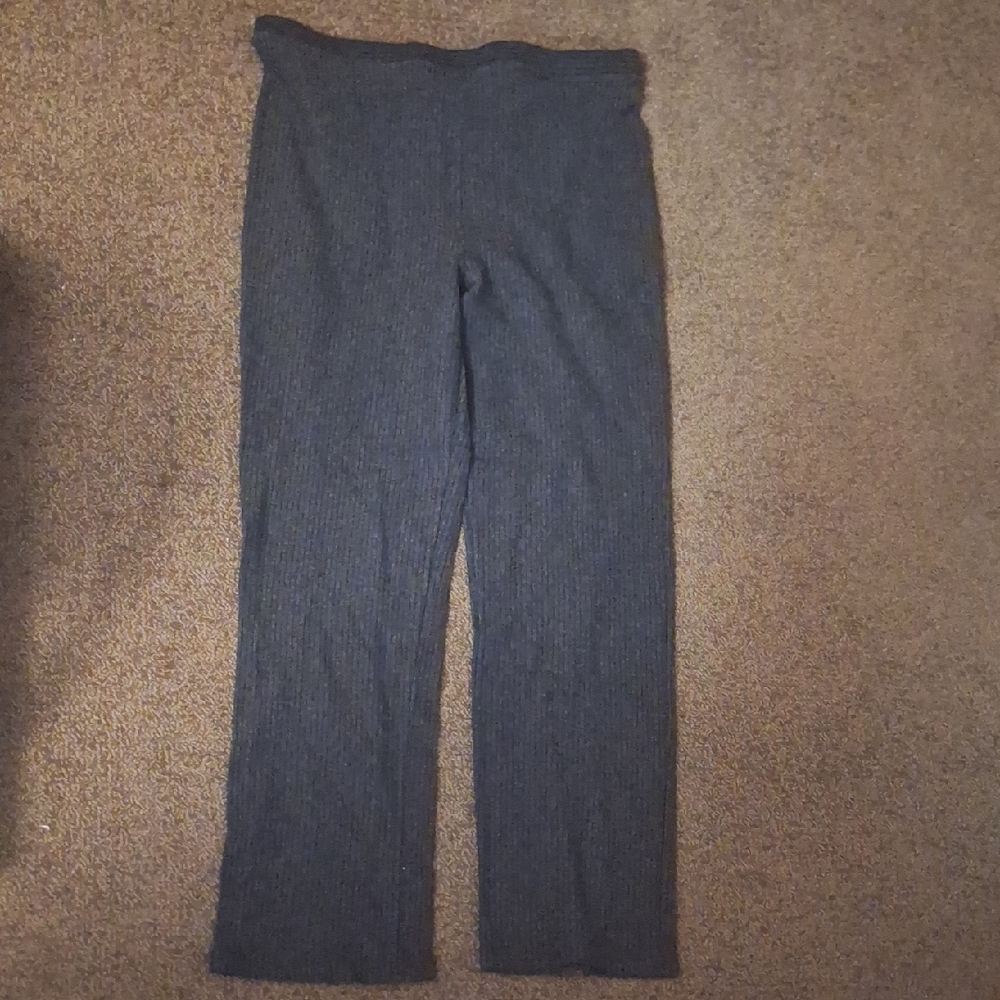 White Stag Charcoal Ribbed Trousers
